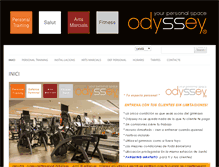 Tablet Screenshot of odyssey.es